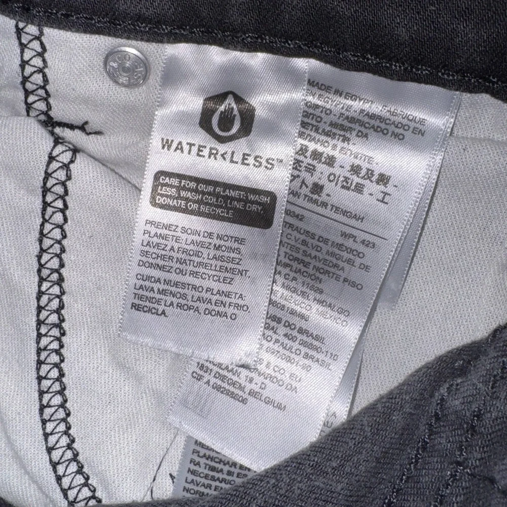 Levi's 514 Jeans Men's 38x28* Slim Fit Straight Leg Black Denim Y2K 5 Pocket EUC